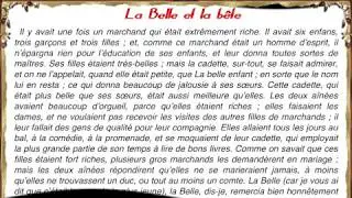 Livre Audio Fran&ccedil;ais + Text - La Belle et  B&ecirc;te