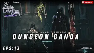 kedua kalinya jinwoo mengalami dungeon ganda yang mengerikan - solo leveling arise indonesia