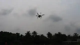 Drone landing video