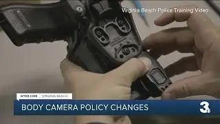 Body camera policy changes