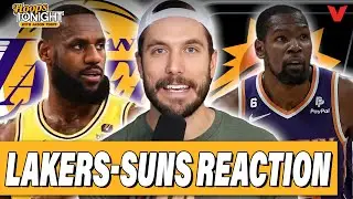 Lakers-Suns Reaction: LeBron James & Anthony Davis outlast Kevin Durant&rsquo;s 39 points | Hoops Tonight