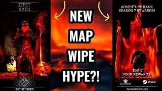 Did They Just Leak The New Map? 8 DAYS LEFT DARK AND DARKER WIPE HYPE!