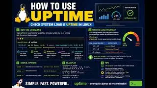 How to Use uptime – Check System Load & Uptime in Linux!