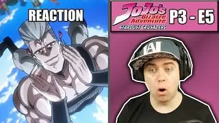 Rich Reaction - Jojo's Bizarre Adventure STARDUST CRUSADERS Episode 5 - Silver Chariot