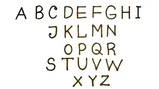Capital letter writing for kids @mantustudyclass