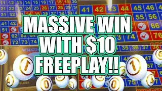 МОЙ ЛУЧШИЙ СЕАНС ​​БЕСПЛАТНОЙ ИГРЫ В КЕНО ВСЕГДА!! 💥 ГРОМАДНЫЙ ВЫИГРЫШ В $10 БЕСПЛАТНОЙ ИГРЫ!!