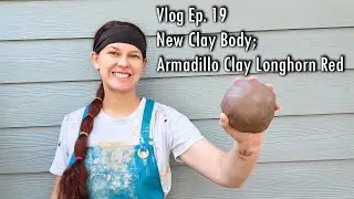Throwing with New Clay Body | Armadillo Longhorn Red with Grog | Learning Pottery Vlog | Ep. 19