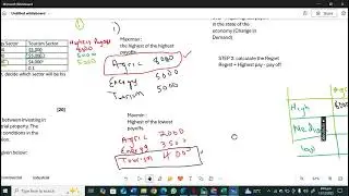 DECISION MAKING MINIMAX REGRET