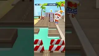 Talking Tom Gold Run Super Angela Funny Race Android Gameplay #Shorts