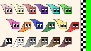 Square Race: Chaos Run - 100 Squares, One Survivor!