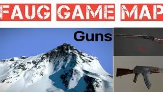 faug game real map || guns and graphics.