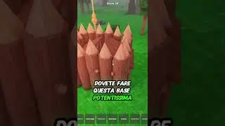 SOPRAVVIVI all'INFINITO con QUESTA BASE su 99 NOTTI nella FORESTA su ROBLOX