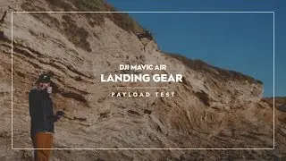 DJI Mavic Air Leg Extensions / Landing Gear - PolarPro Payload Test