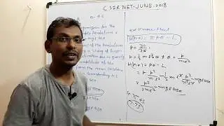 CSIR NET JUNE-2018 Q.46 SET-B MATHS SOLUTION | HAMILTON AND LAGRANGIAN PROBLEM | Classical Mechanics