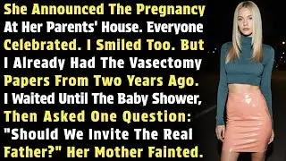 She Announced The Pregnancy At Her Parents' House. Everyone Celebrated. I Smiled Too. But I...