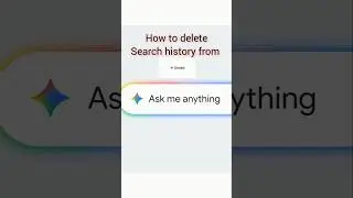How to delete activity history from Gemini AI #geminiairhistory #informative #viral#uaemallu #shorts