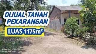 DIJUAL TANAH PEKARANGAN MURAH PADAT PENDUDUK ‼️TANAH MURAH