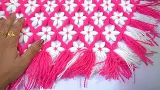 छः कोने वाला , Frame Wala Table Mat, #knittercrafteryogita #framevalatablemat #tablemat 