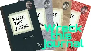 Все мои развороты в Wreck this journal ||WTJ || Violetta believe in yourself