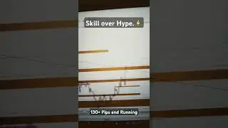 Skill over Hype. #forex #trader #motivation