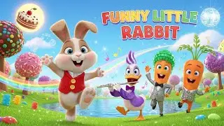 Funny Bunny Adventure Song | Children's Music | Wiggle & Hop Along