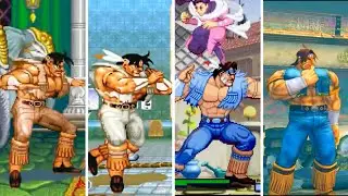 T.hawk evolution character in street fighter 1993-2017