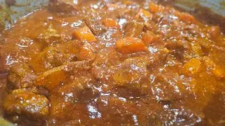 Melt-in-Your-Mouth Beef Blade Steak | Slow Braised Garlic Butter Recipe