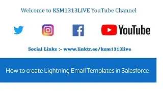 #12 How to create Lightning Email Templates in Salesforce ​Lightning - Business Users