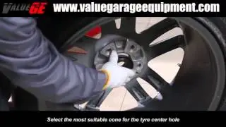 VGE U 823 Wheel Balancer OPERATION