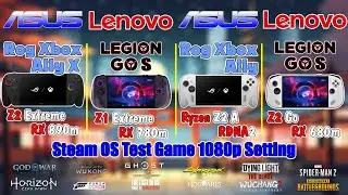 Steam OS | Legion Go S(Z1 Ex) Ex & Rog Xbox Ally X(Z2 Ex) & Legion Go SZ(2 Go) & Rog Xbox Ally(Z2 A)
