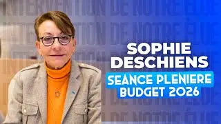 Intervention de Sophie DESCHIENS - CR Sp&eacute;cial BUDGET 2026 Jour 1