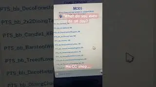 CC shopping is more addicting than shopping irl #sims4 #ccshopping