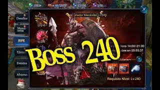 GODDESS PRIMAL CHAOS  Boss 240 ( New boss update ) gameplay gpc rpg boss liar