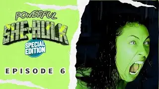 SHE HULK 🟢 TRANSFORMATION under the RAIN 🟢