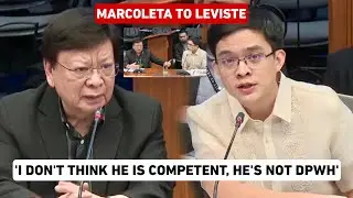CONG. LENDRO LEVISTE, HUMARAP SA BLUE RIBBON COMMITTEE | SEN. MARCOLETA, MAY KOMENTO