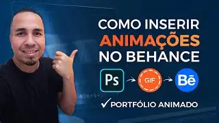 Como inserir animações no Behance I Crie um portfólio animado