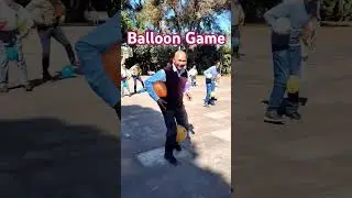 Fun group games, Balloon Game, #picnic #groupgames #gameing #outdoorgames #funny #comedy