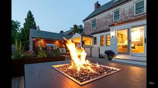Chevy chase deck, outdoor kitchen, and fire pit
