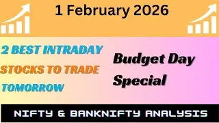 best Intraday stocks for  1 February 2026 | Stocks to buy tomorrow