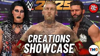 WWE 2K25: более 20 НОВЫХ ОБЯЗАТЕЛЬНЫХ творений от сообщества