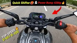 Pulsar NS400Z 42 bhp Quickshifter Review | Pulsar NS400Z Ride Review| 2025 Pulsar NS400Z Road Test