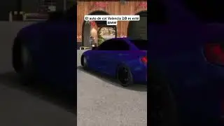 el auto de col Valencia 2.0 en car parking este es el BMW