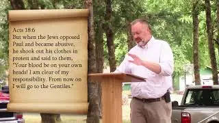Eugene Church of Christ outdoor worship, August 16, 2020