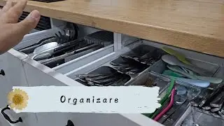 Cum am organizat sertarele de la bucătărie 😉