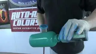 Как распылять краски Auto Air поверх герметиков Autoborne, часть 10
