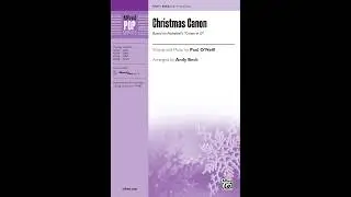 Christmas Canon, arr. Andy Beck (SSAA) &ndash; Score & Sound