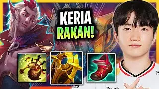 KERIA IS READY TO PLAY RAKAN! | T1 Keria Plays Rakan Support vs Pyke!  Season 2025