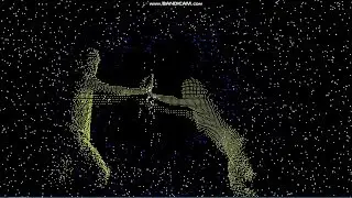 Particles - Interactive new-media art installation