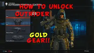 Black Ops 3 - How to Unlock Outrider's Hero Gear (Outrider Gold Gear)