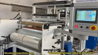 Economical & Efficienct 5 Layer PE Stretch Film Production Line，50KG Big Roll Stretch Film Machine
